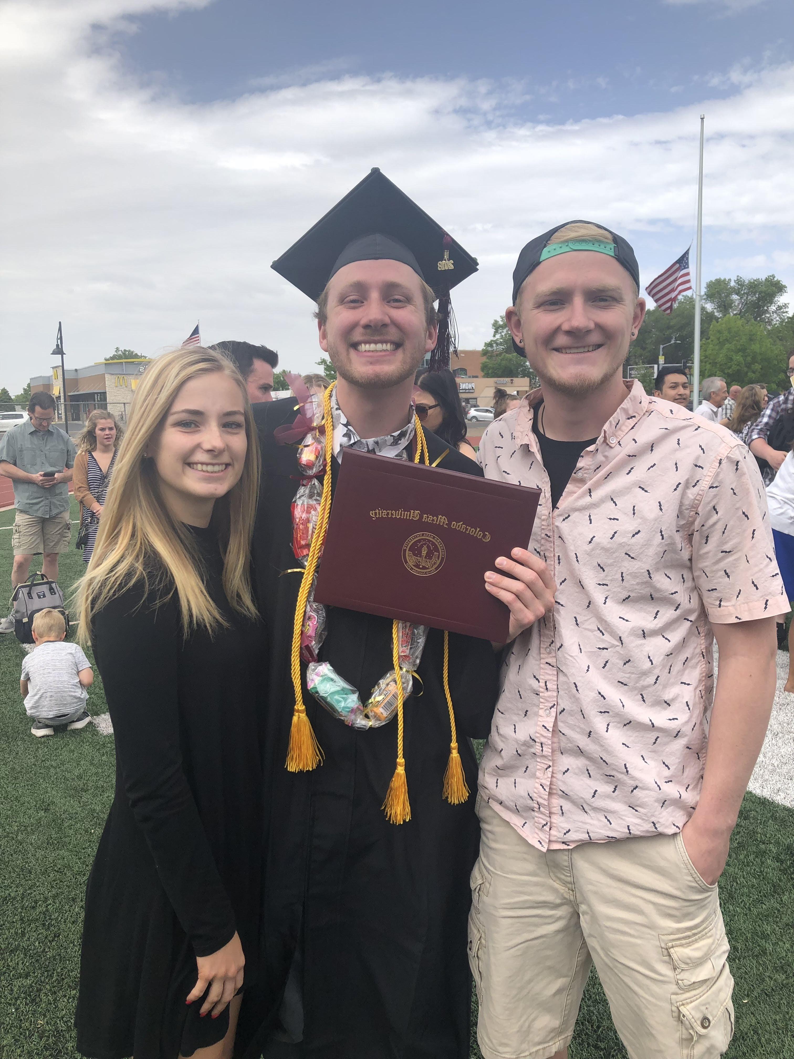 Joey's Graduation from Colorado Mesa University